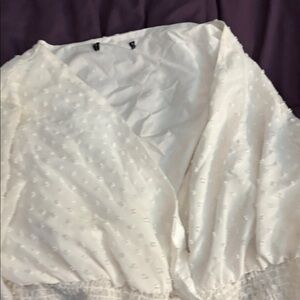 Elegant White Women's Top